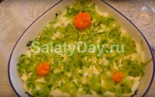 Салат «Восторг» с курицей — просто готовится и очень вкусно