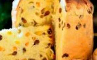 2 пасхальных кулича: с цукатами и панеттоне, рецепты