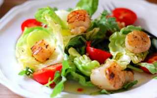 Салат с гребешком: вкусные рецепты. Как готовить морской гребешок