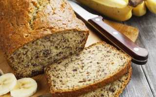 Банановый хлеб – 7 рецептов приготовления вкусного хлеба